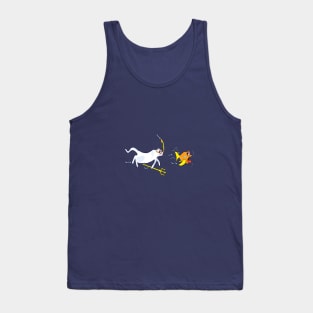 Cat Diver Tank Top